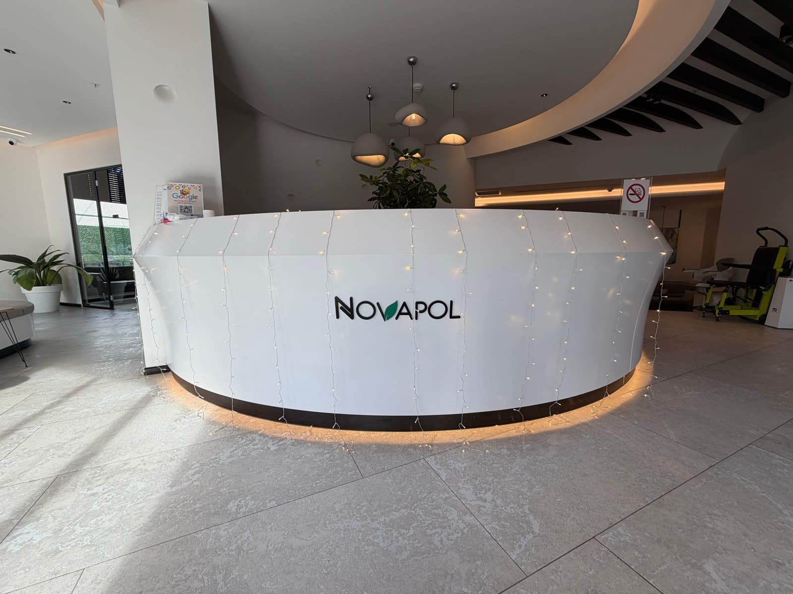 Novapol resepsiyon